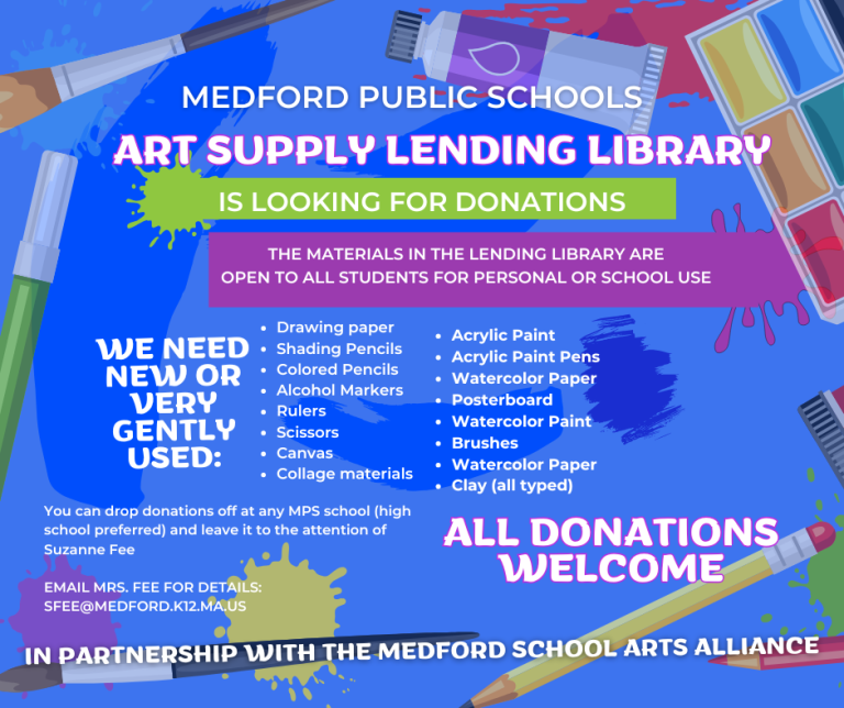 Art Supply Lending Library